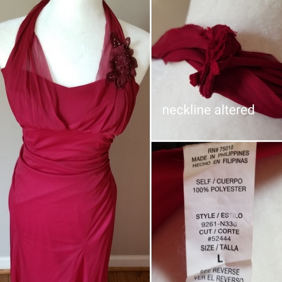 City Triangles Red Formal Dress - Picture 6 of 8